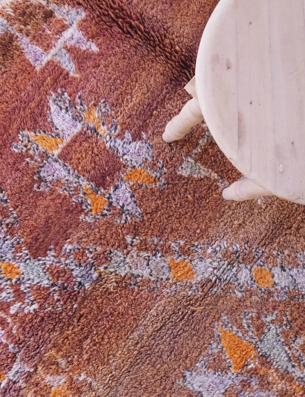 Collectible Moroccan Wool Rug 10.3 x 6.1 ft / 313 x 188 cm