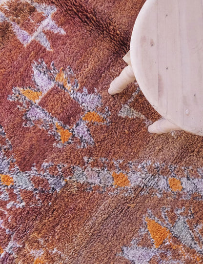 Collectible Moroccan Wool Rug 10.3 x 6.1 ft / 313 x 188 cm