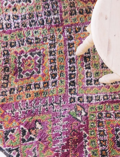 Collectible Moroccan Wool Rug 10.9 x 6.5 ft / 333 x 200 cm