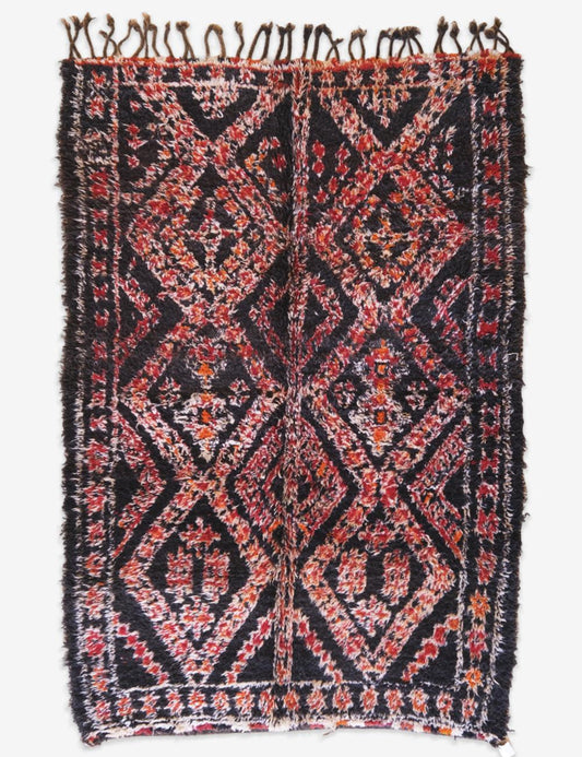 Collector Moroccan Shag Rug 10.6 x 6.7 ft / 323 x 206 cm