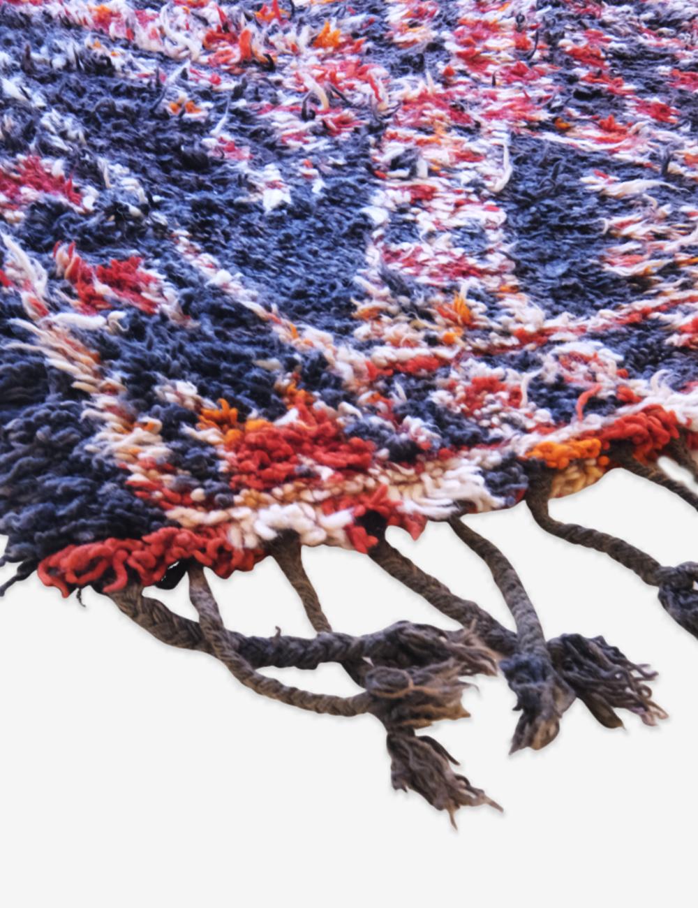 Collector Moroccan Shag Rug 10.6 x 6.7 ft / 323 x 206 cm