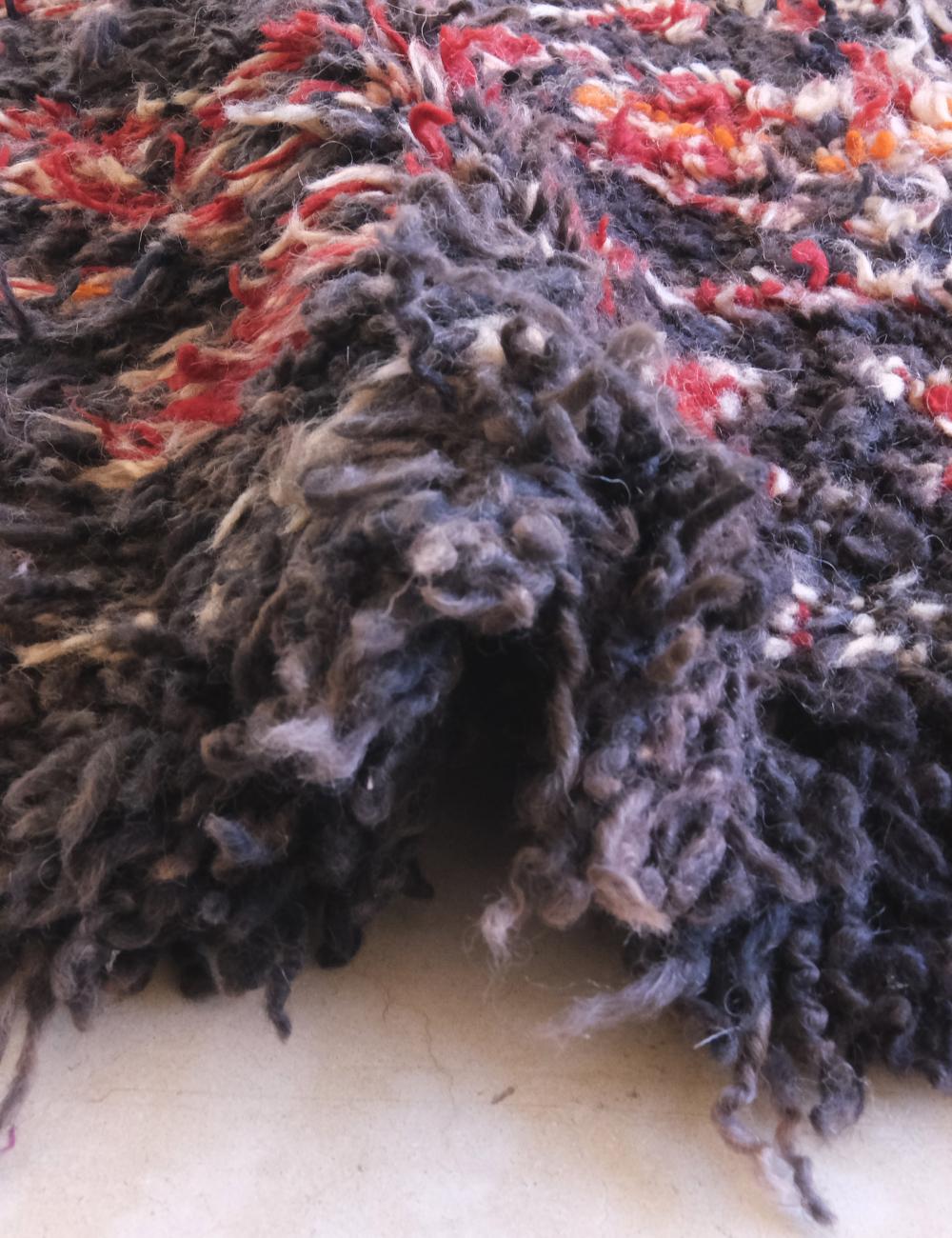 Collector Moroccan Shag Rug 10.6 x 6.7 ft / 323 x 206 cm