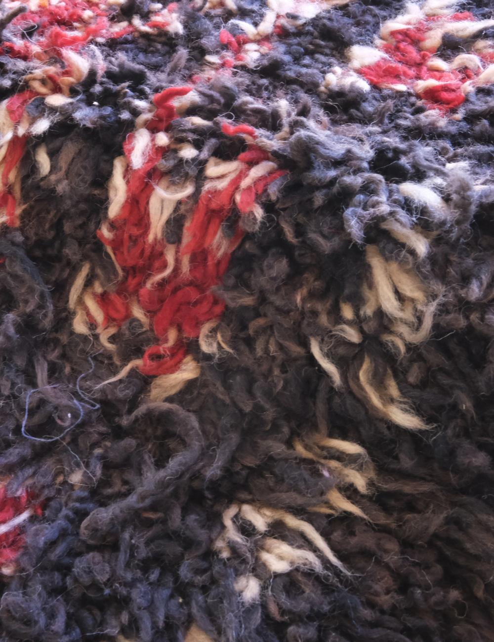 Collector Moroccan Shag Rug 10.6 x 6.7 ft / 323 x 206 cm