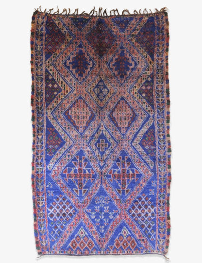 Collector Moroccan Wool Rug 12.7 x 6.4 ft / 387 x 195 cm - Surcoma