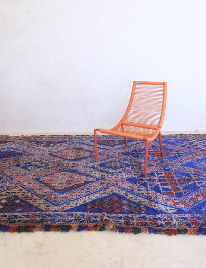 Collector Moroccan Wool Rug 12.7 x 6.4 ft / 387 x 195 cm - Surcoma