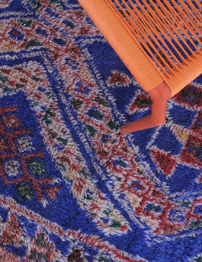 Collector Moroccan Wool Rug 12.7 x 6.4 ft / 387 x 195 cm - Surcoma
