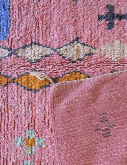 Colorful Boujad Moroccan Rug - 8.7 x 5.7 ft / 264 x 175 cm - Surcoma
