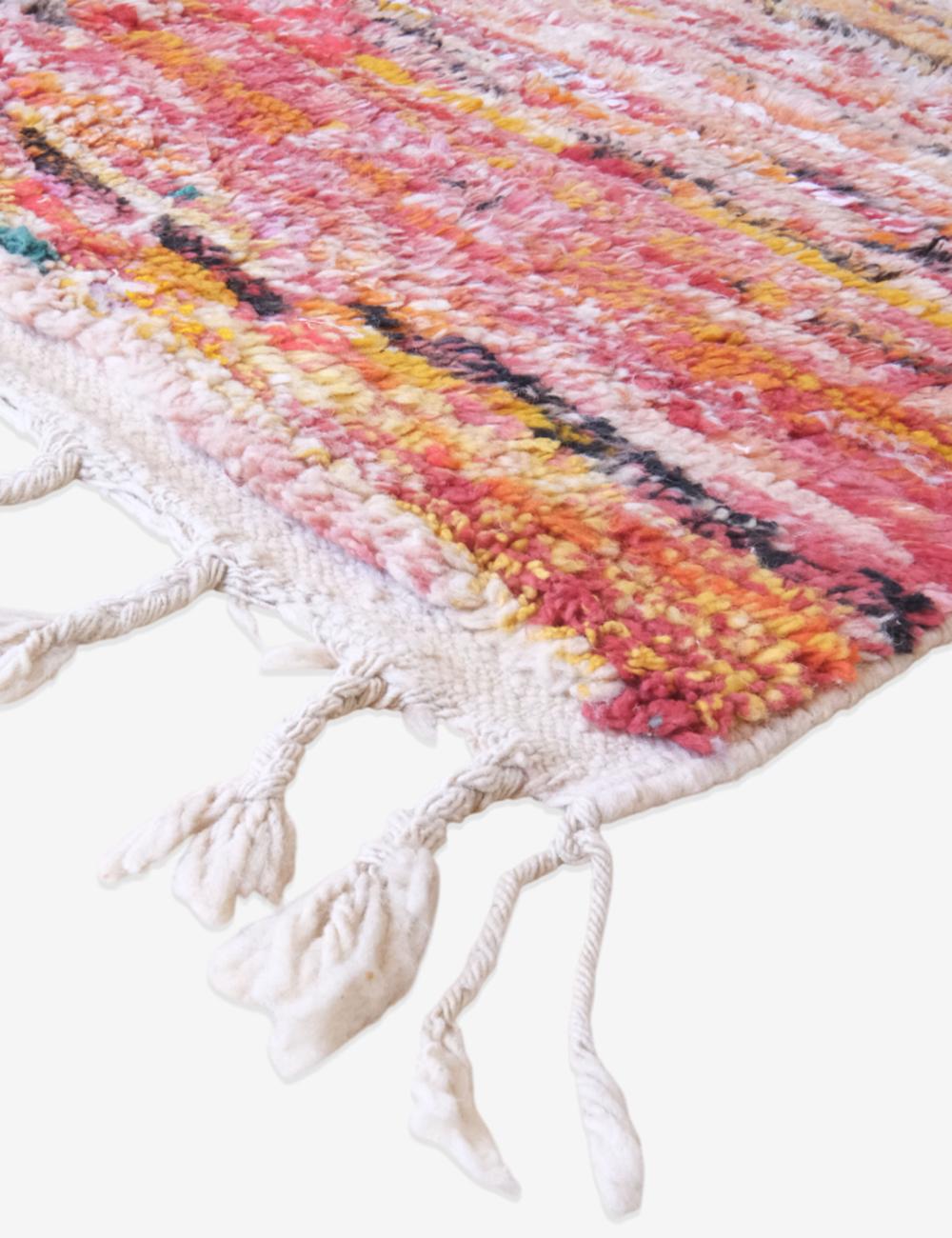Colorful Boujad Moroccan Rug 9.9 x 6.2 ft / 302 x 190 cm