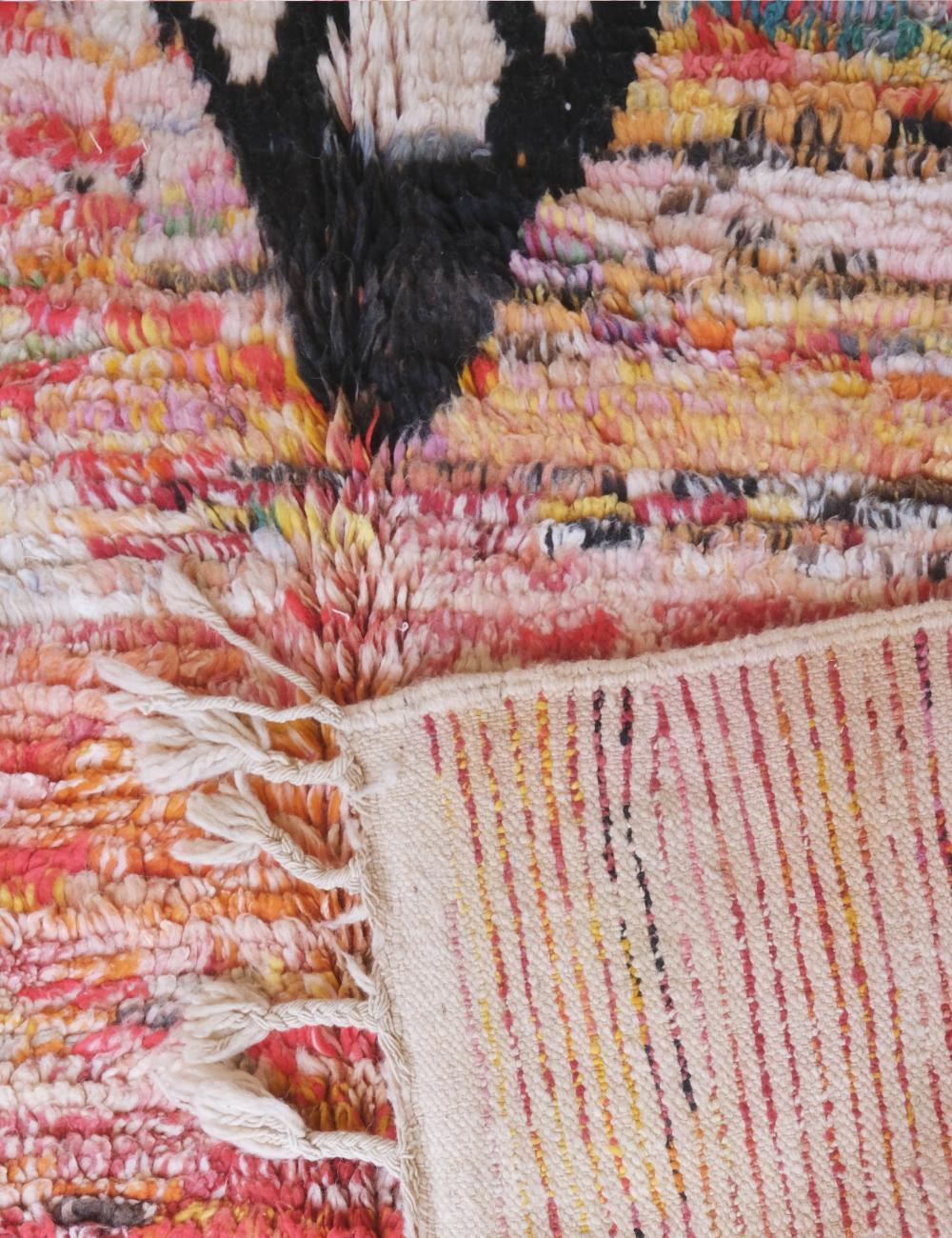 Colorful Boujad Moroccan Rug 9.9 x 6.2 ft / 302 x 190 cm