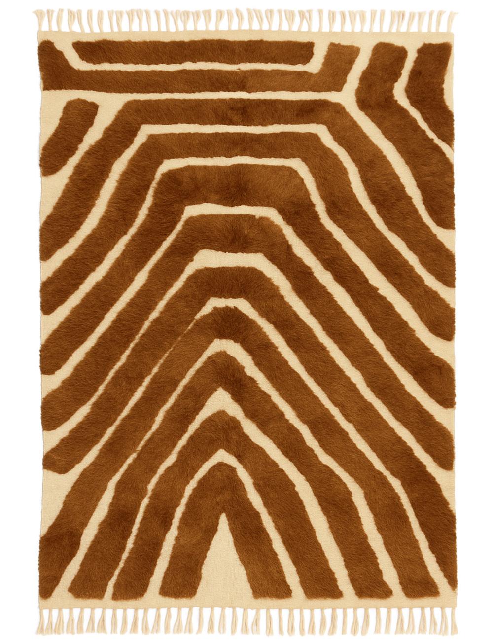Abstract Beni Mrirt Moroccan Rug - forma 104