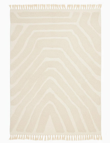 Abstract Beni Mrirt Moroccan Rug - forma 104