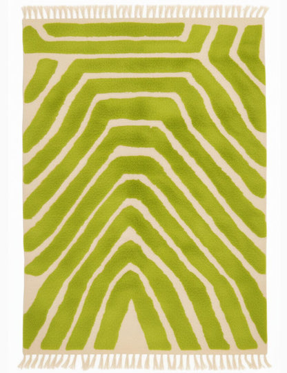 Abstract Beni Mrirt Moroccan Rug - forma 104