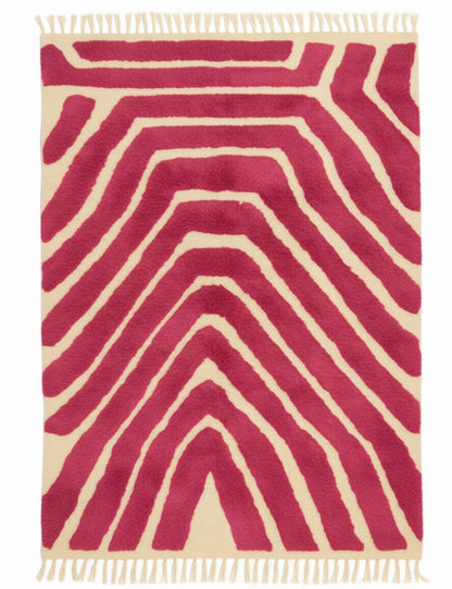 Abstract Beni Mrirt Moroccan Rug - forma 104
