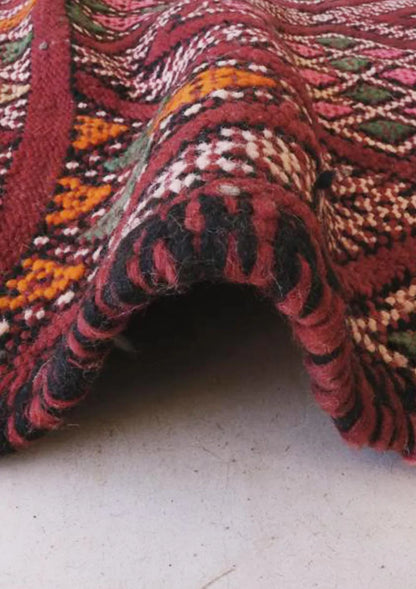 Moroccan Flatweave Kilim Zayan Rug - 10.2 x 6.2 ft / 311 x 190 cm - Surcoma