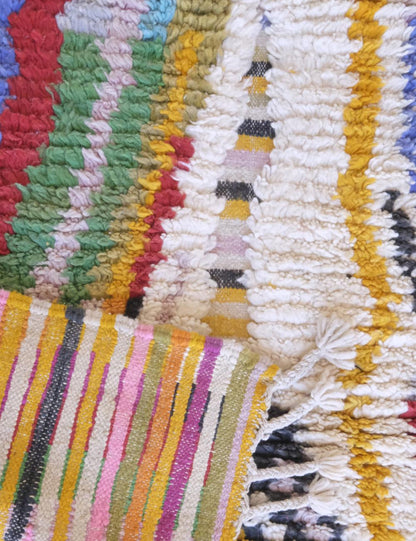 One of a Kind Custom Moroccan Wool Rug - Echoes Of Love 30