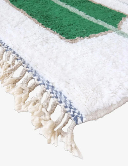 Contemporary Moroccan Wool Rug 9.6 x 6.7 ft / 292 x 206 cm - Surcoma