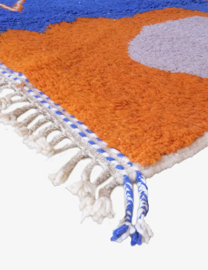 Moroccan Contemporary Rug 8.1 x 5 ft / 248 x 155 cm - Surcoma