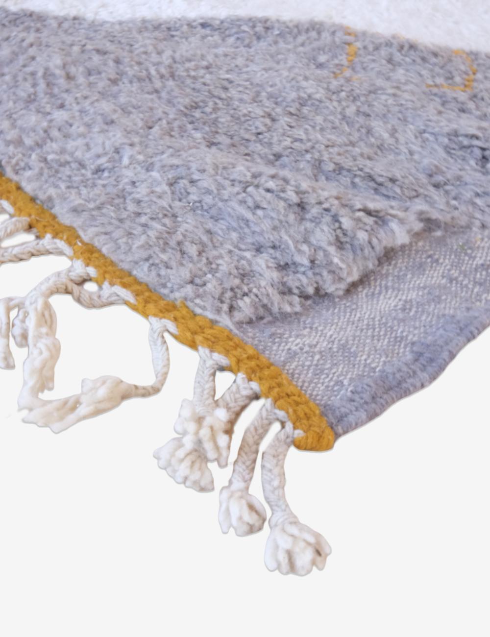 Neutral Moroccan Wool  Rug  - Forma 106
