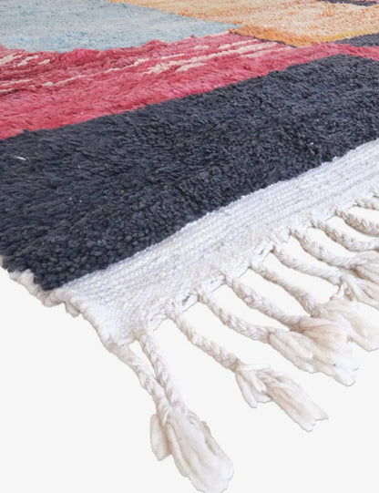 Contemporary Moroccan Colorful Rug 11.7 x 7.9 ft / 358 x 242 cm - Surcoma