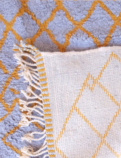 Contemporary Moroccan Wool Rug 11.8 x 8.8 ft / 359 x 270 cm - Surcoma