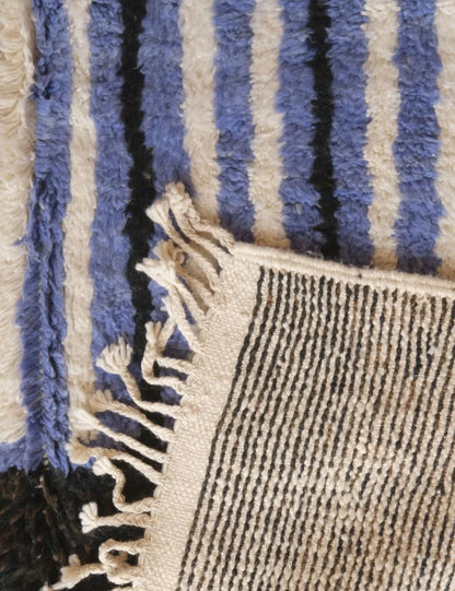 Contemporary Moroccan Wool Rug 9 x 5.6 ft / 274 x 171 cm - Surcoma