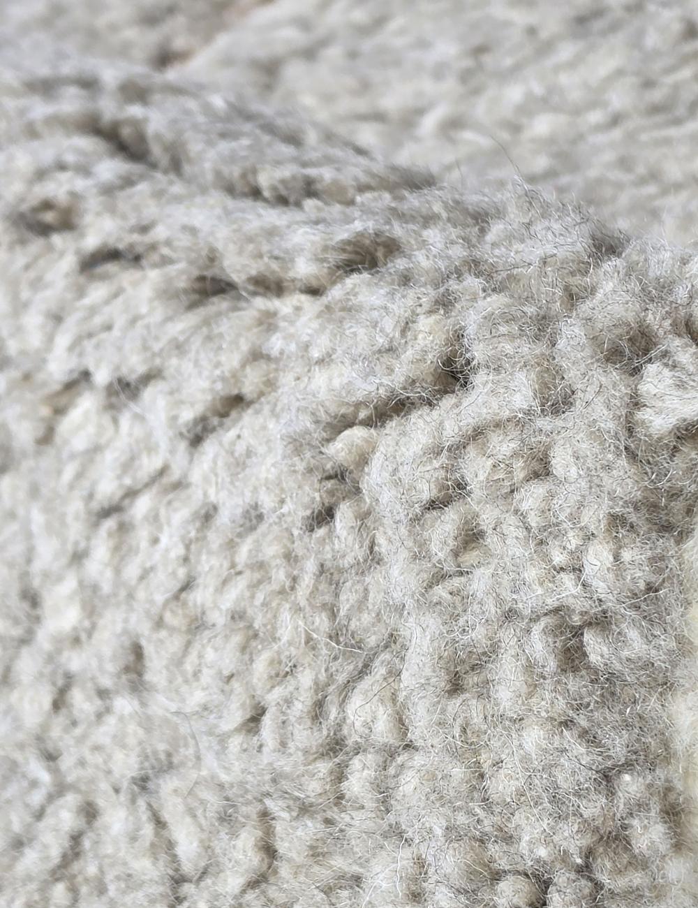 Contemporary Berber Wool Carpet 9.9 x 8 ft / 303 x 246 cm
