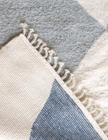 Contemporary Moroccan Wool Rug 9.6 x 7.1 ft / 292 x 219 cm - Surcoma