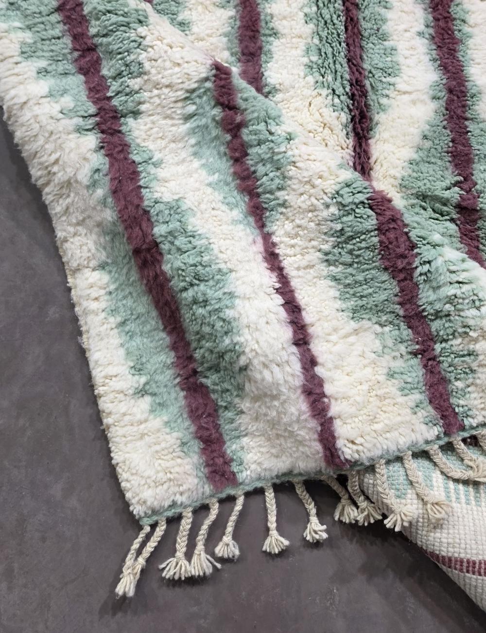 Sage Green Moroccan Rug 9.8 x 6.8 ft / 300 x 210 cm