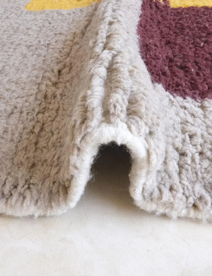 Contemporary Moroccan Berber Rug 9.6 x 6.3 ft / 293 x 193 cm - Surcoma