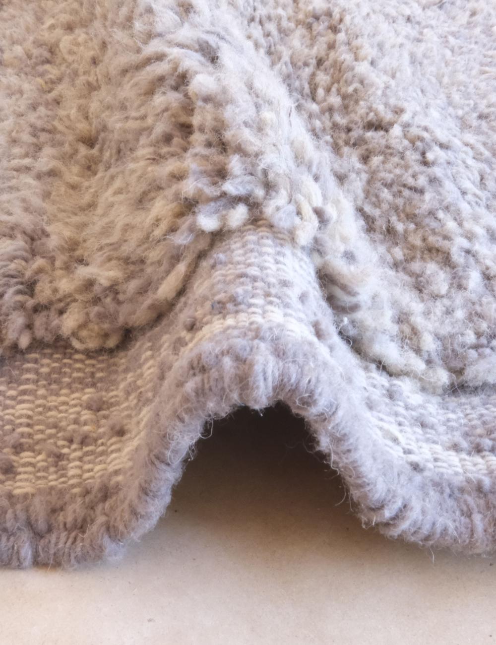 Neutral Moroccan Wool  Rug  - Forma 106