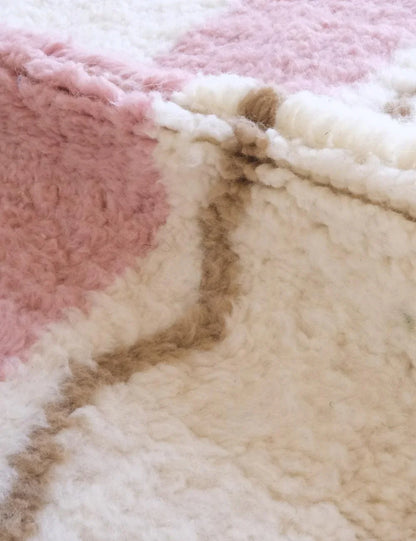 Contemporary Moroccan Wool Rug 9.6 x 6.7 ft / 292 x 206 cm - Surcoma