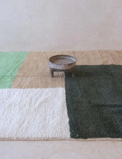Contemporary Moroccan Neutral Rug 10.2 x 8.6 ft / 311 x 263 cm - Surcoma