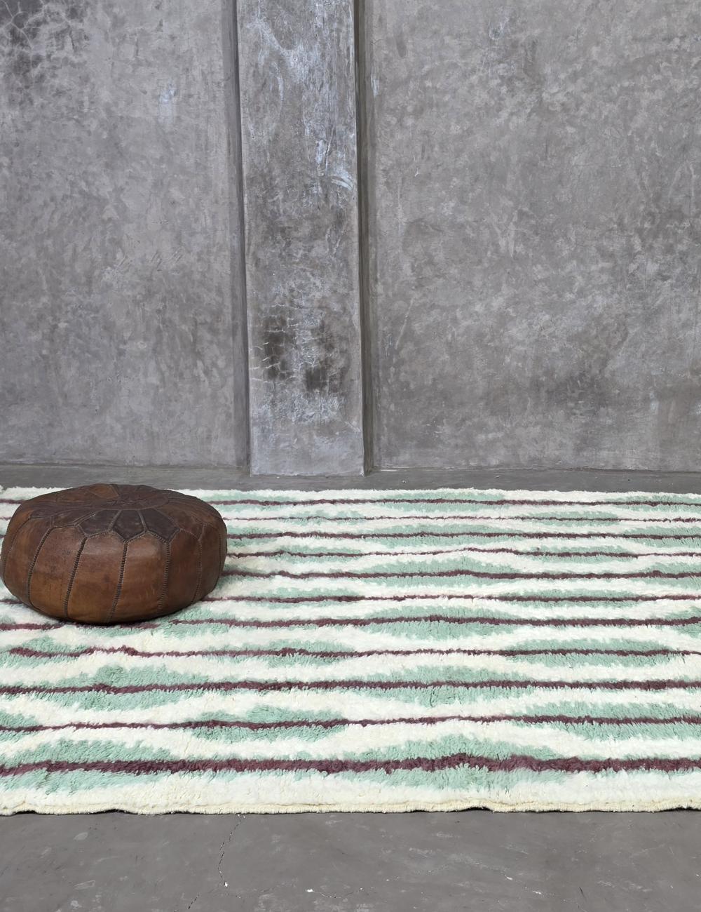 Sage Green Moroccan Rug 9.8 x 6.8 ft / 300 x 210 cm