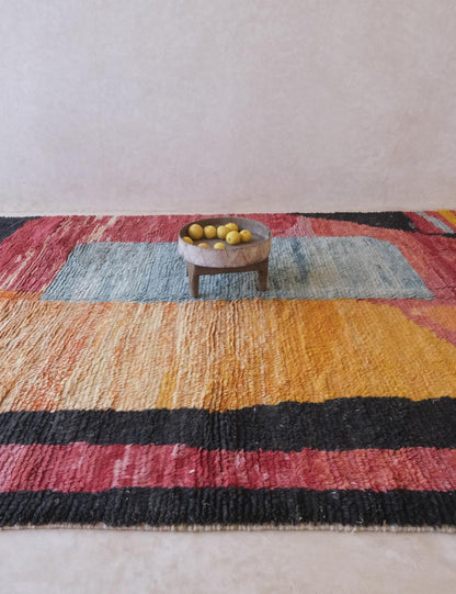 Contemporary Moroccan Colorful Rug 11.7 x 7.9 ft / 358 x 242 cm - Surcoma