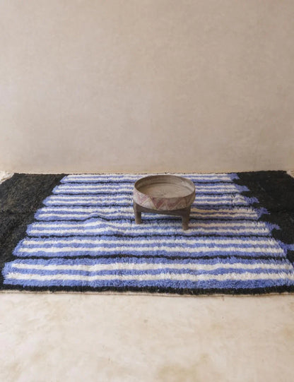 Contemporary Moroccan Wool Rug 9 x 5.6 ft / 274 x 171 cm - Surcoma