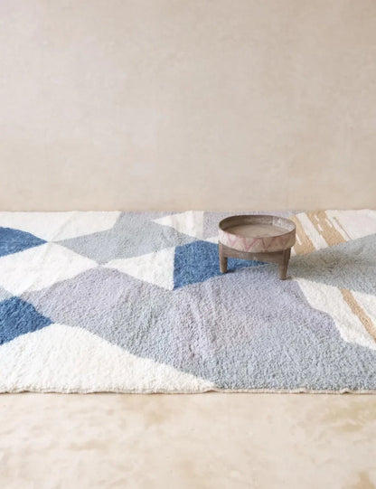 Contemporary Moroccan Wool Rug 9.6 x 7.1 ft / 292 x 219 cm - Surcoma