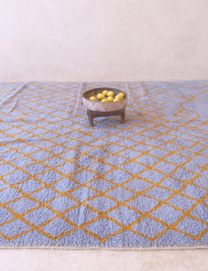 Contemporary Moroccan Wool Rug 11.8 x 8.8 ft / 359 x 270 cm - Surcoma