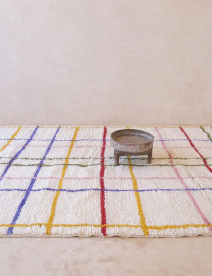 Modern Moroccan Boujad Rug 9.9 x 7 ft / 302 x 214 cm - Surcoma