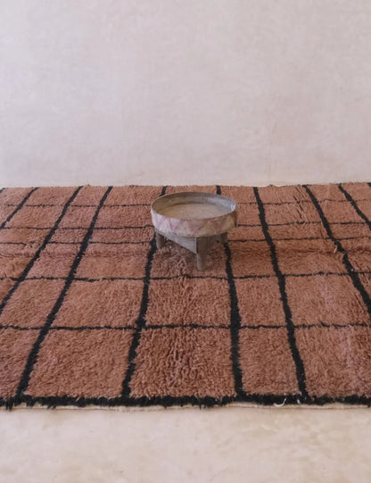 Brown Moroccan Rug 8.4 x 7 ft / 256 x 216 cm - Surcoma