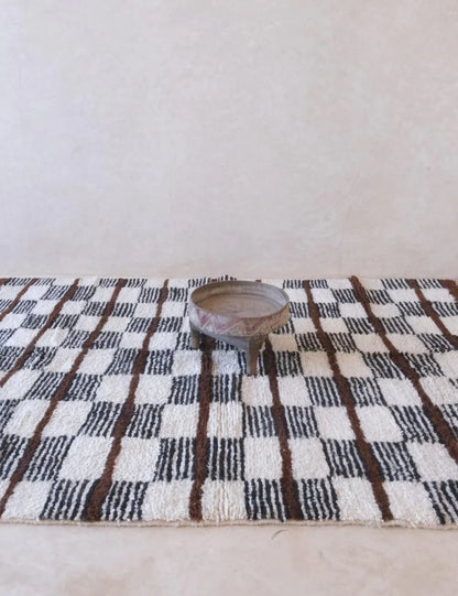 Contemporary Moroccan Area Rug 9 x 6.3 ft / 273 x 192 cm - Surcoma