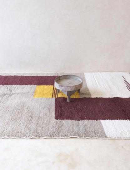 Contemporary Moroccan Berber Rug 9.6 x 6.3 ft / 293 x 193 cm - Surcoma