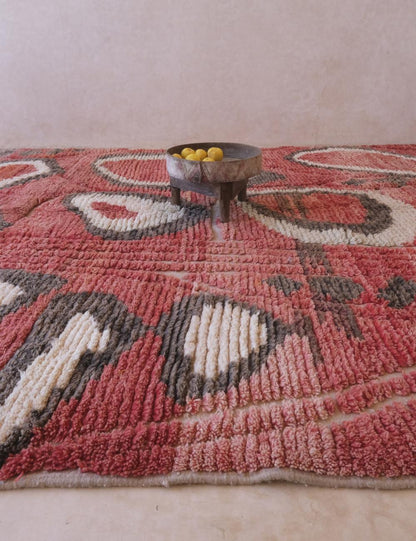 Contemporary Moroccan Wool Rug 12.8 x 9.9 ft / 390 x 303 cm - Surcoma
