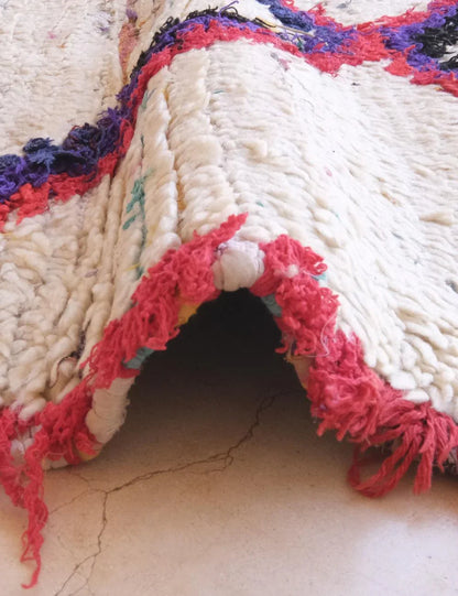 Cozy Accent Wool Rug 5.3 x 2.6 ft / 161 x 81 cm - Surcoma