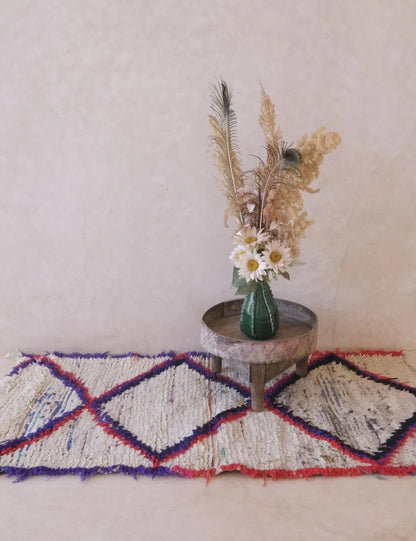 Cozy Accent Wool Rug 5.3 x 2.6 ft / 161 x 81 cm - Surcoma