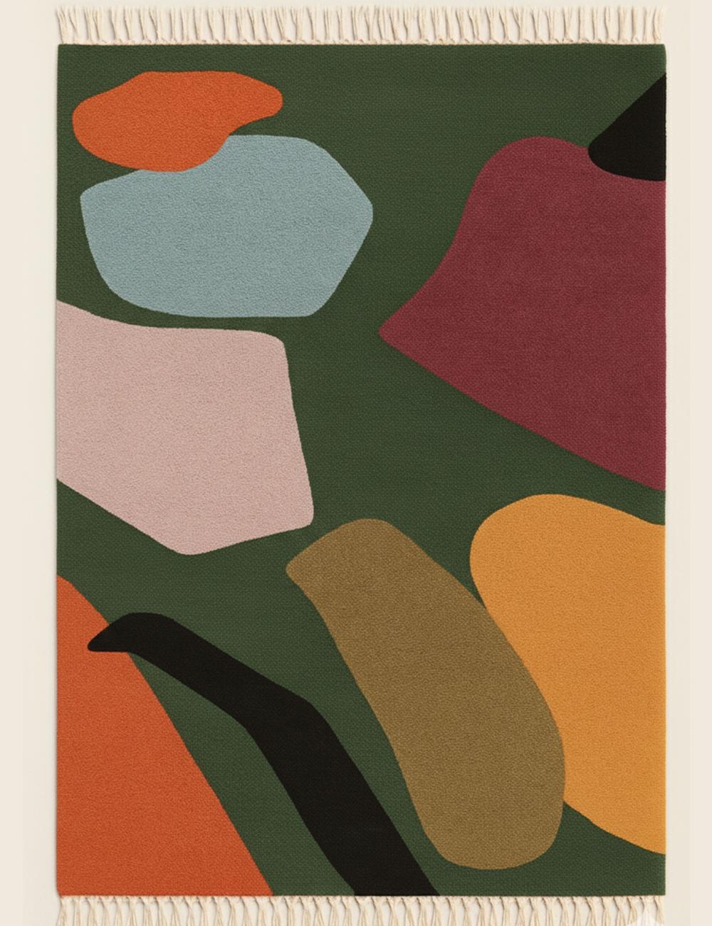 Custom Moroccan Rug - Echoes Of Love 17