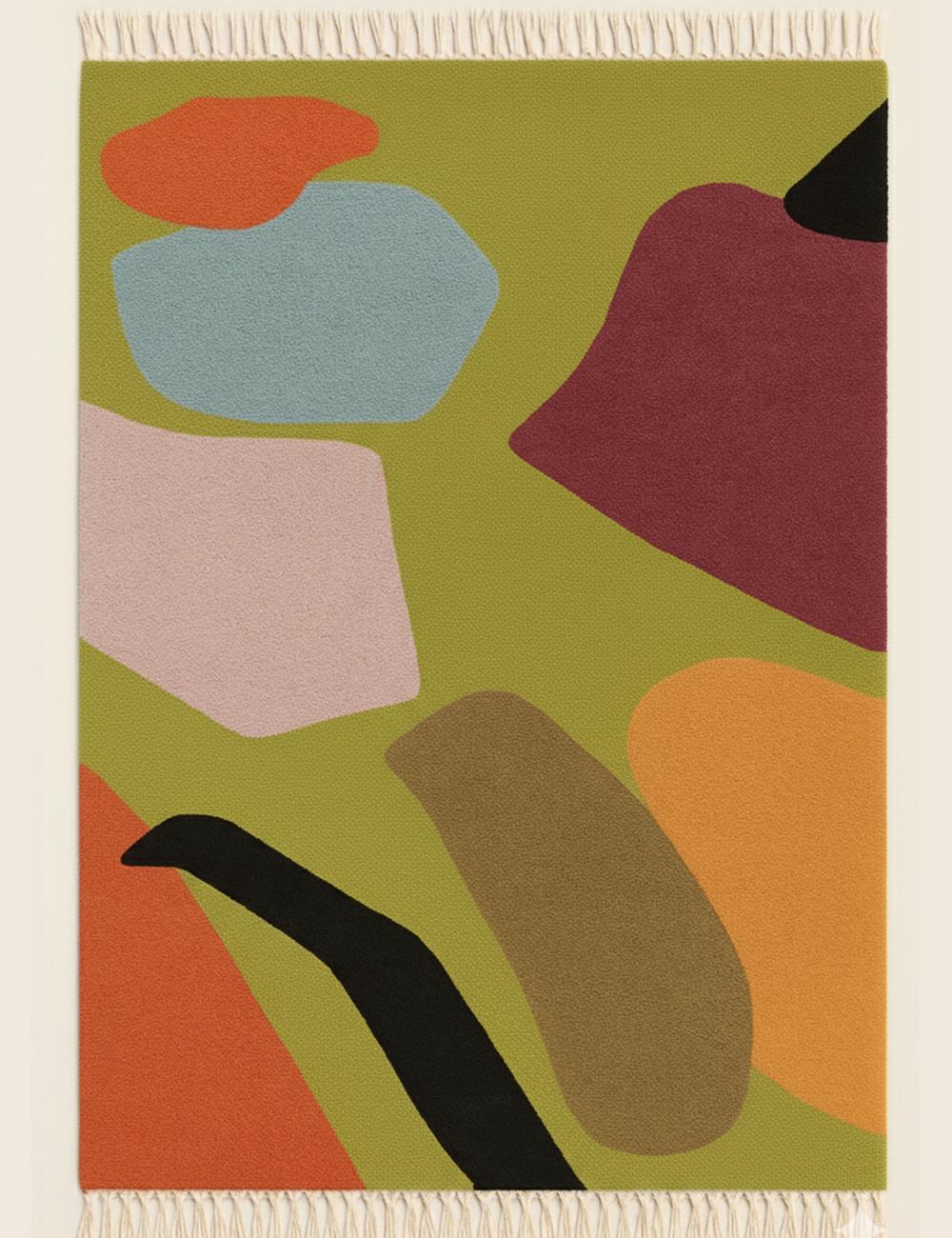 Custom Moroccan Rug - Echoes Of Love 17