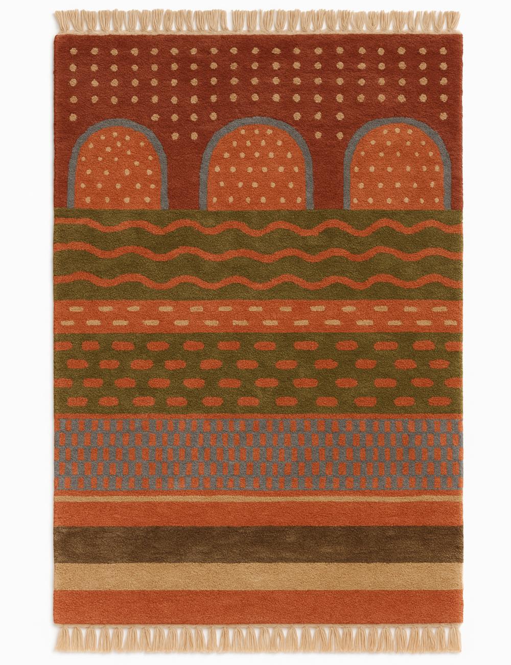 Beni MRirt Custom Moroccan Rug - Echoes Of Love 18