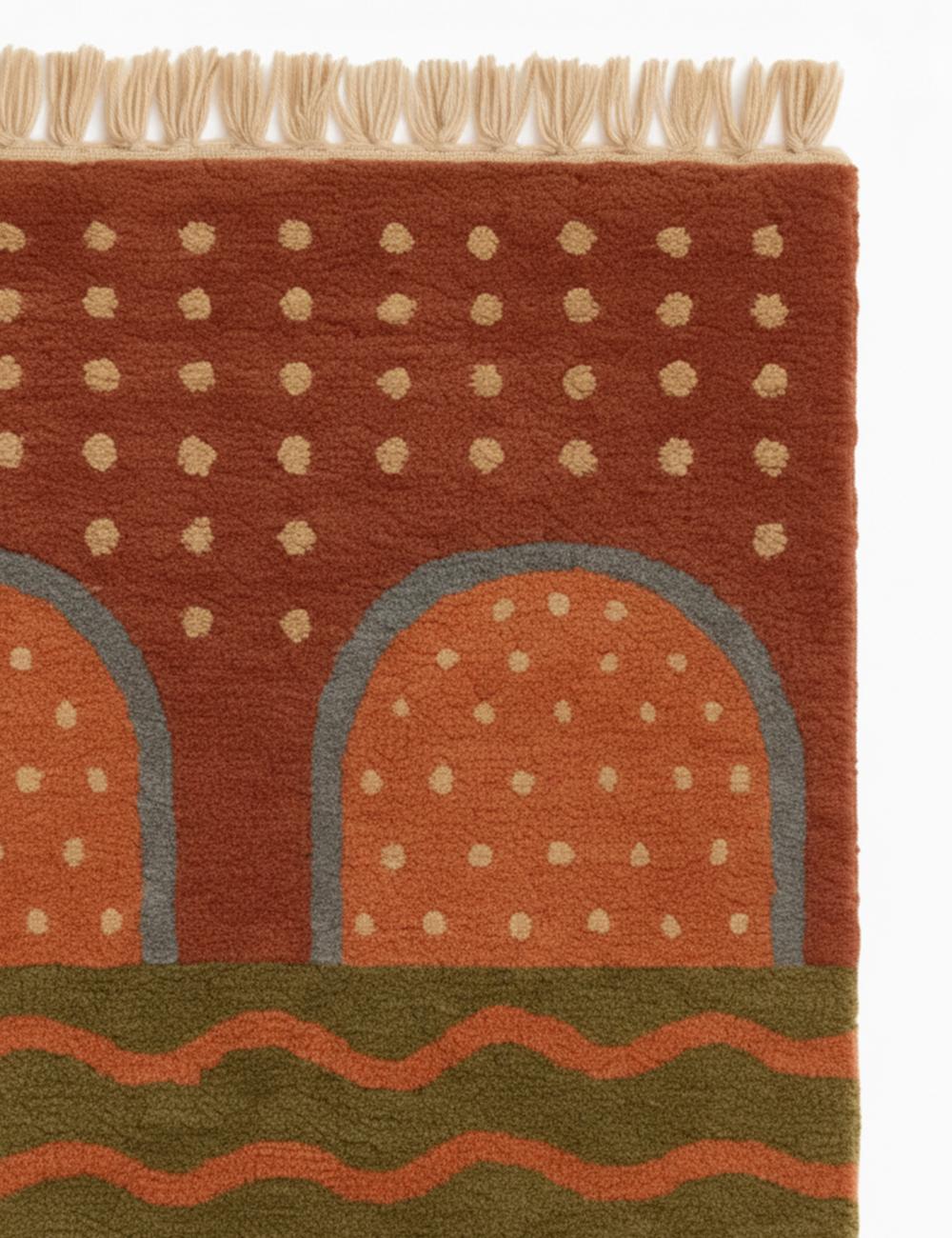 Beni MRirt Custom Moroccan Rug - Echoes Of Love 18