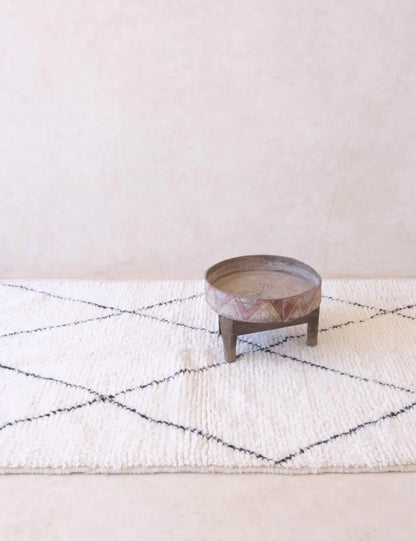 Diamond Berber Carpet 6.6 x 4.1 ft / 200 x 126 cm - Surcoma