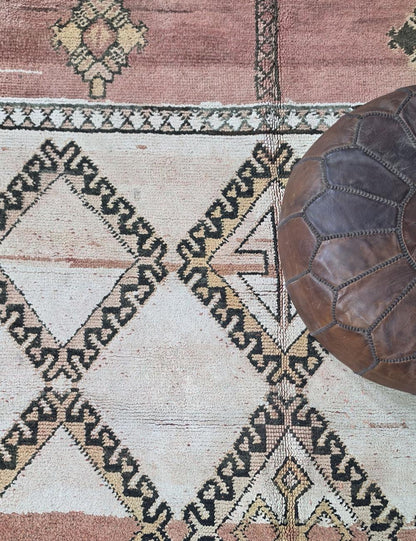 Earthy Tone Moroccan Rug 6.9 x 5.4 ft / 210 x 165 cm